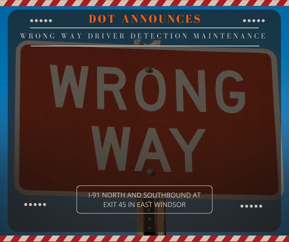 Wrong Way Detection Maintenance in East Windsor